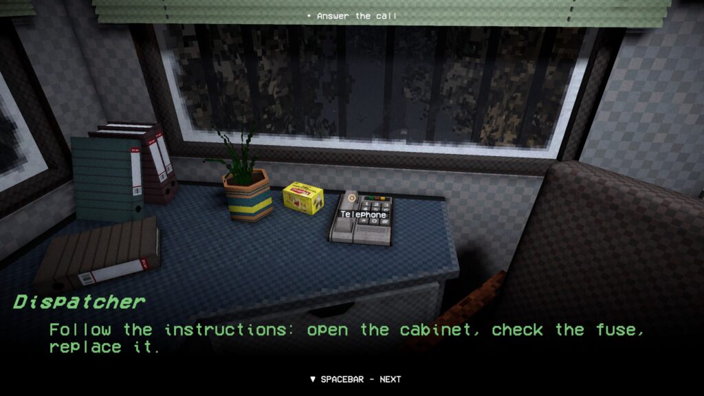 Barking from the dark - just a task?