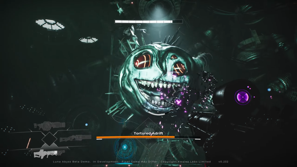 Luna Abyss gameplay boss fight.